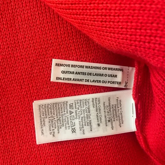 NWOT J. Crew Emilie Patch Pocket Sweater Lady Jacket Belvedere Red Size Small - Picture 4 of 4